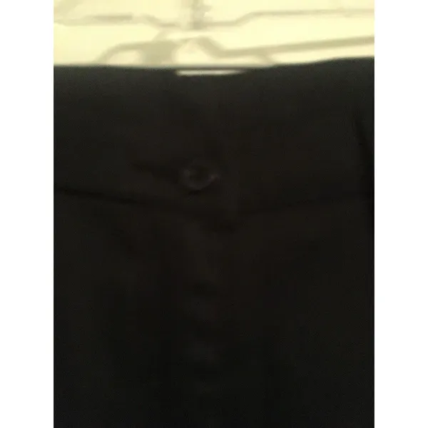Delta Women's Black Pants Casual Work Size 8 - Image 4
