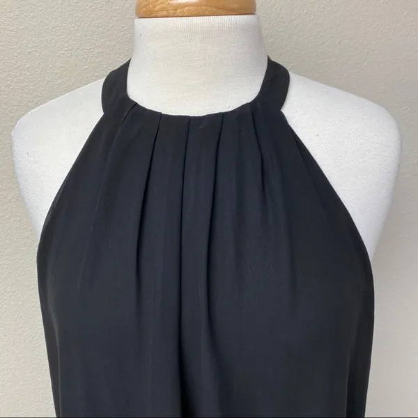 ASTR The Label Black Chiffon Halter Swing Dress Small NWT - Image 4