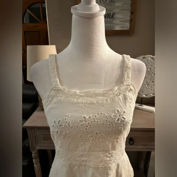 NWT Zara Eyelet Dress - Image 2