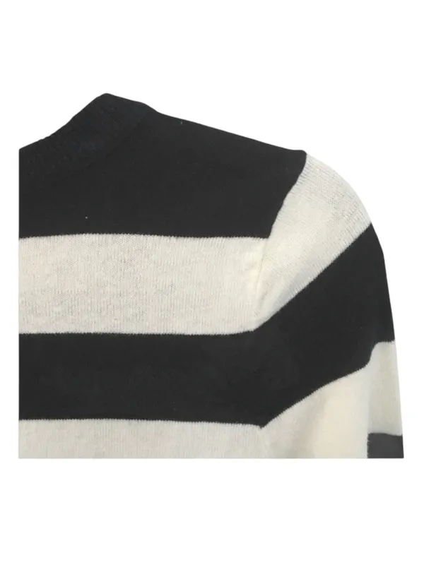 Hollister ★ Varsity Collegiate Rugby Stripe Cardigan Sweater ★ Navy White ★ S - Image 6