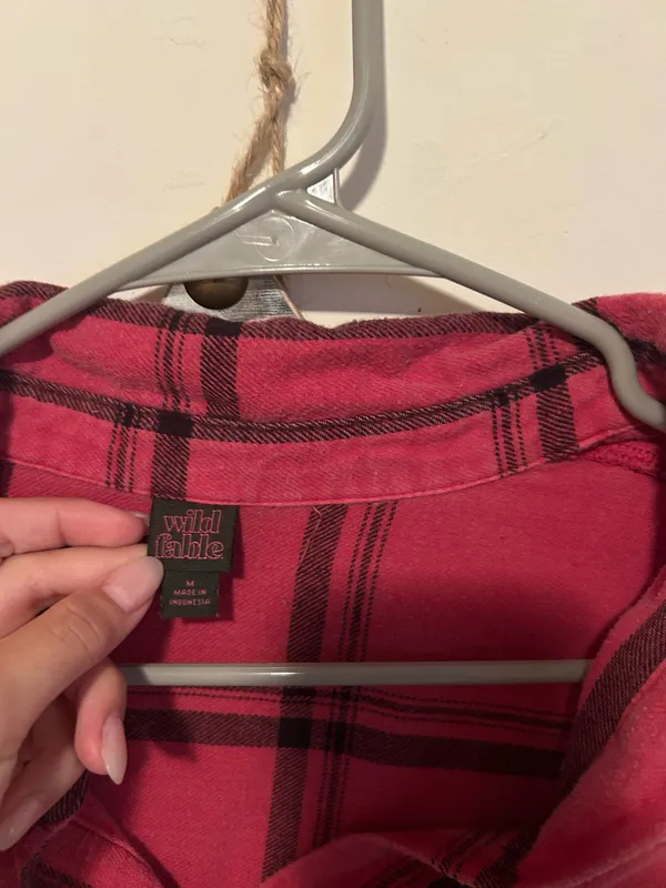 Flannel Pink Size M - Image 2