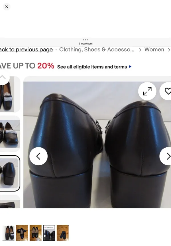 Brown leather loafers - Image 3