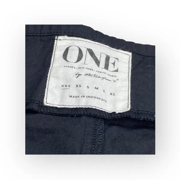 One Teaspoon ✌︎︎ High Waist Exposed Zip Front Lightweight Shorts ✌︎︎ Black XXS - Image 8