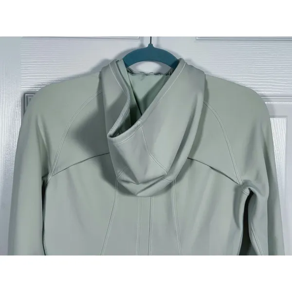 Lululemon Day Maker Full Zip Jacket Hoodie Size 6 Mint Green Yoga Athletic Gym - Image 9