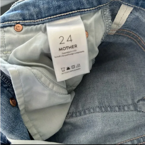MOTHER Denim The Stunner Ankle Fray Hit The Jackpot - Image 10