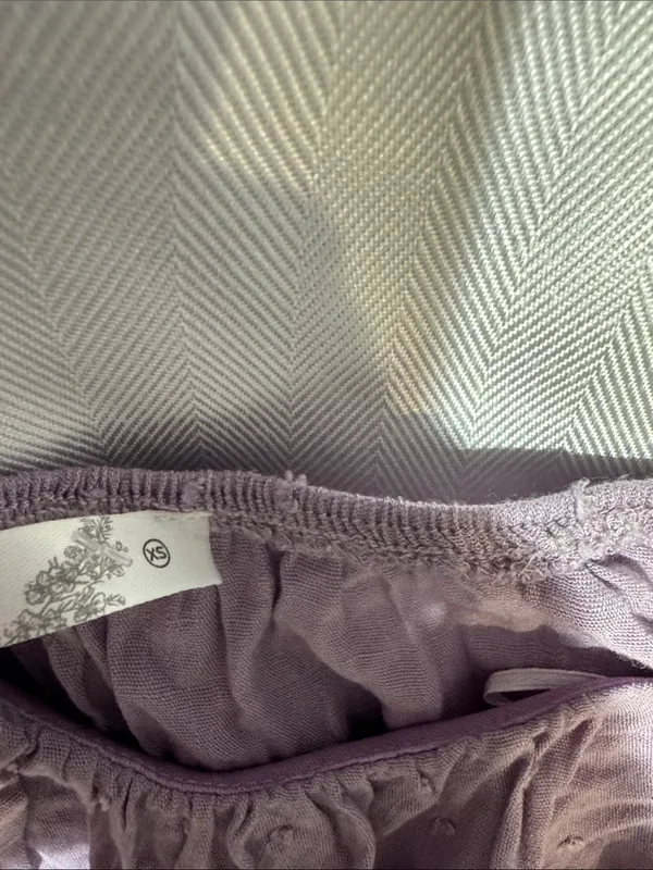 Altar'd State Lavender Eyelet Skirt - Image 3