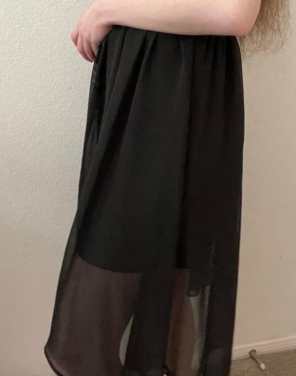 long black skirt - Image 4