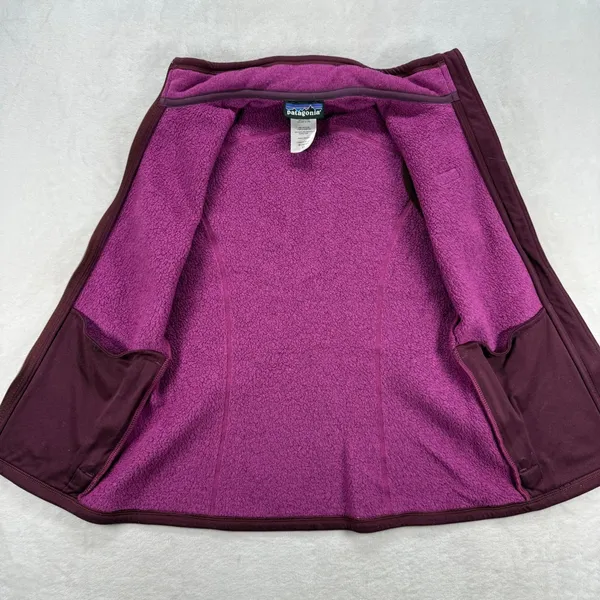 Patagonia Better Sweater‎ Fleece Vest Full Zip Sleeveless Outdoor Purple XS - Image 5