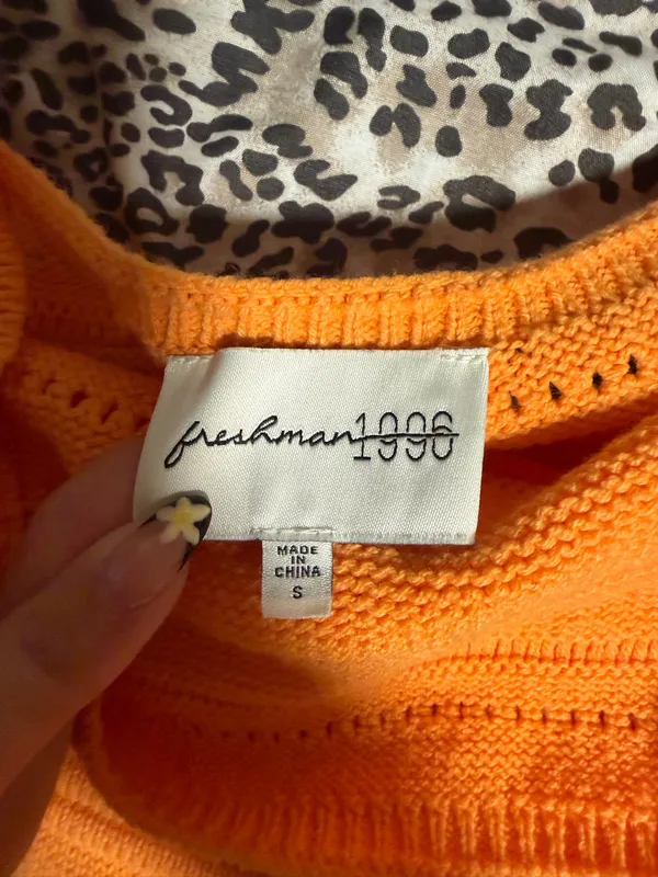 Orange Knitted Set - Image 6