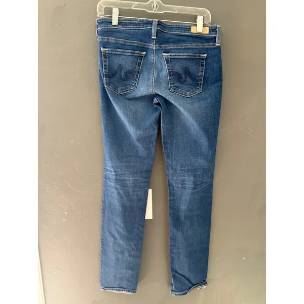 AG Adriano Goldschmied The Stilt Cigarette‎ Leg Jeans Medium Wash Blue Size 29R - Image 3