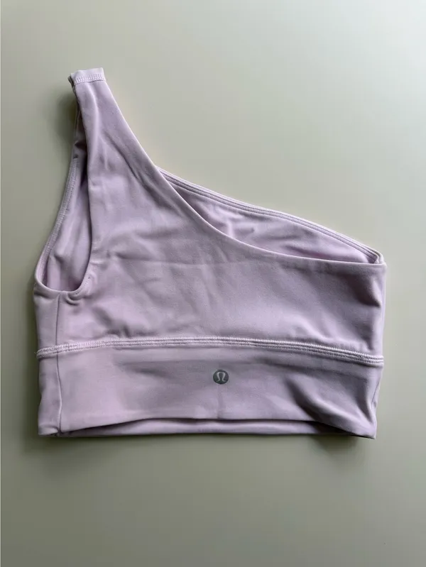 Lululemon One Shoulder Align Bra in Strawberry Milkshake - Image 2