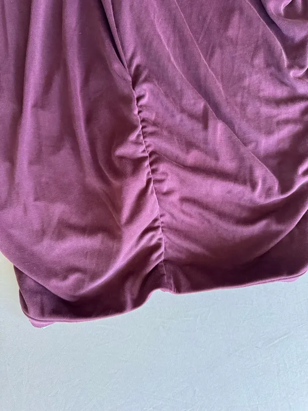 Old Navy Ribbed Ruched Maxi Skirt - Image 7