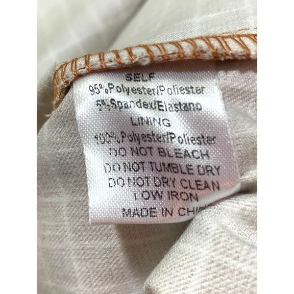 Style Rack Large‎ Brown White Plaid Mini Slip Dress Y2K 90's Clueless Babydoll - Image 4