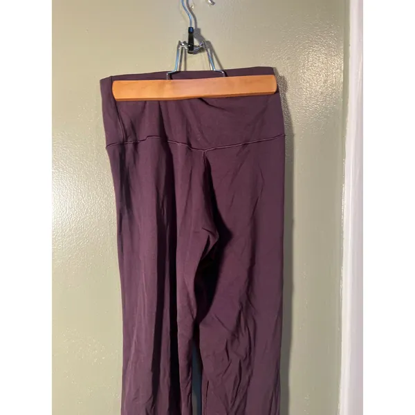 OFFLINE By Aerie Womens Size Medium Real Me High Waisted Crossover Legging Berry - Image 8