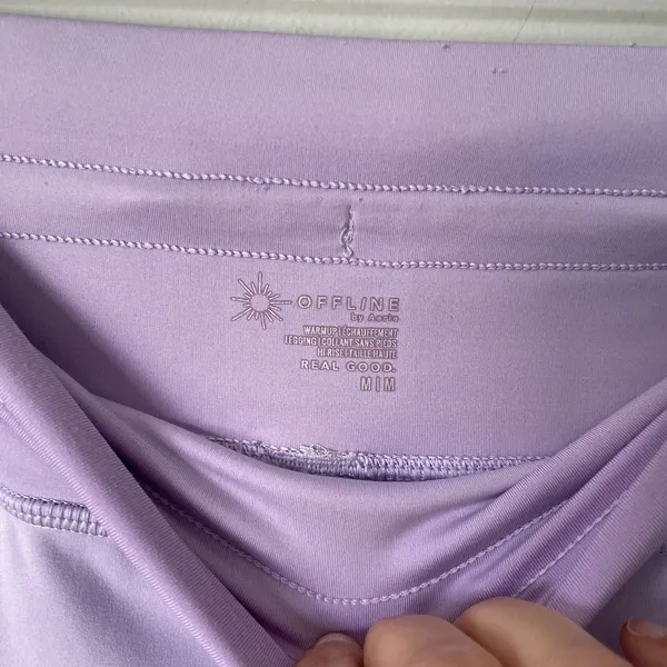 Aerie Offline Jogger Leggings Pants Athletic Performance Purple Women's Medium - Image 6