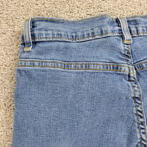 VTG 90s Route 66 Womens Jeans 4 Blue Bootcut Med Wash Mid Rise Stretch Denim - Image 10