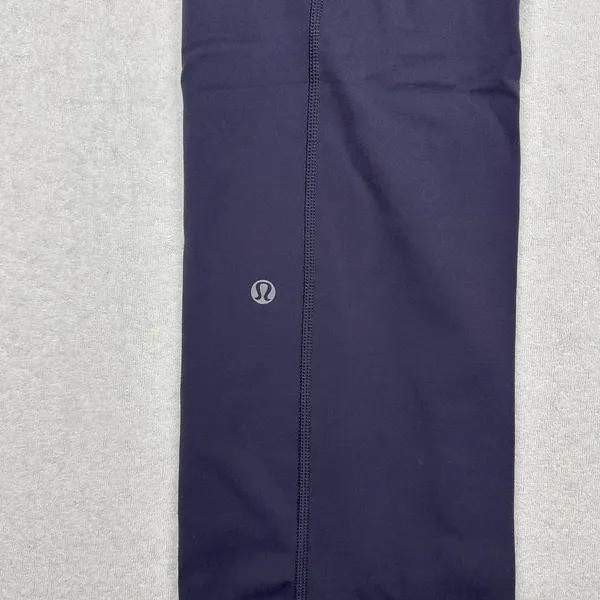 Lululemon Reversible Straight Leg Yoga Pants Women’s Size 10 Purple High Rise - Image 3
