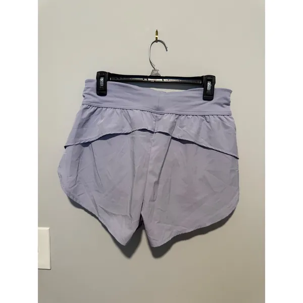 Apana Womens Lavender Purple Active Running Shorts Size Medium Built-in Liner - Image 2
