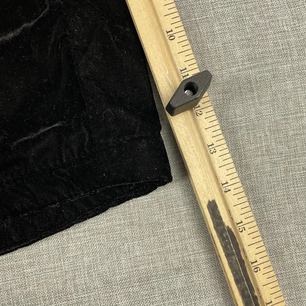 Free People Skirt Womens 10 Black Velvet‎ Mini Lined Zip Party Cocktail - Image 4