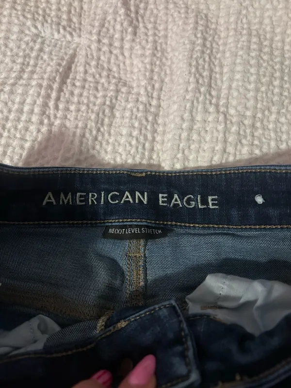 American Eagle Next Level Stretch Jean Shorts - Image 4