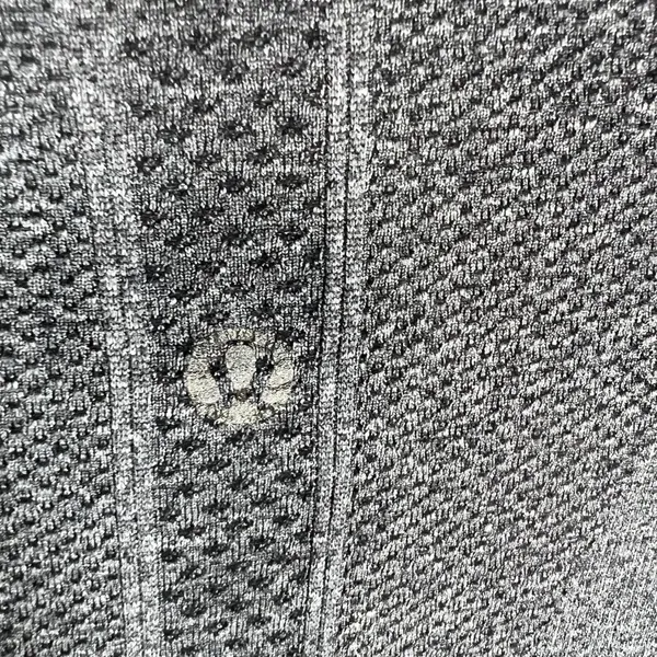 Lululemon Swiftly Tech Long Sleeve‎ Crew Sz 8 Gray Thumbholes Workout Yoga - Image 8