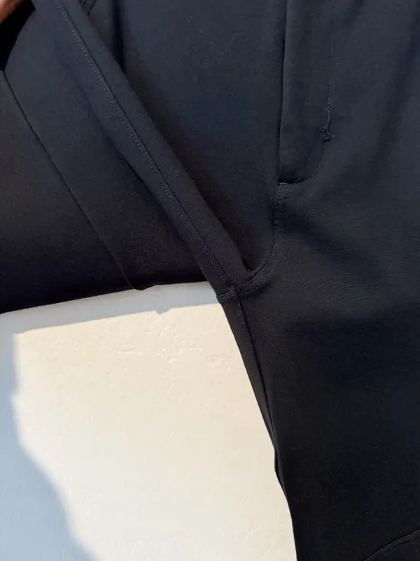 G Fore Double Knit Moto Pants Size 6 Black Stretch Golf‎ Slacks Sporty Classic - Image 5