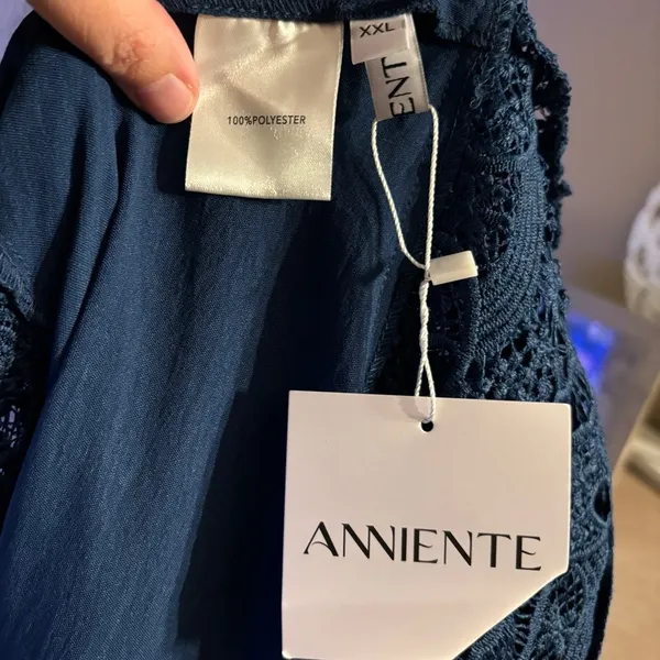 NWT Anniente Maxi Dress Blue Size XXL - Image 8