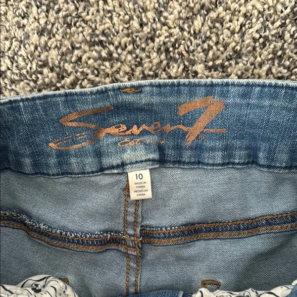 Seven7 Classic Blue Women's Jeans - Image 2