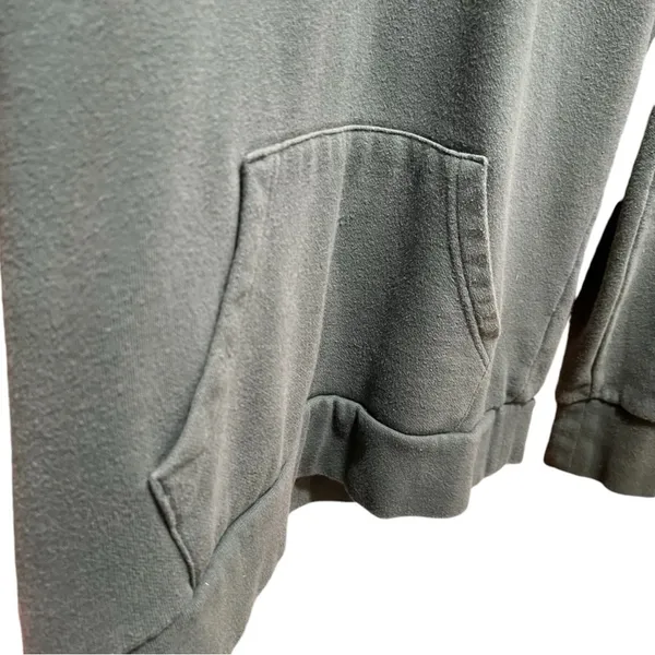 Women’s Medium Green Bay Packers V-Neck Majestic Hoodie Sweatshirt - Image 3