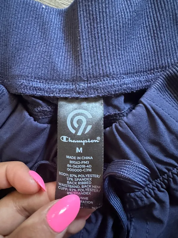 Champion Navy Blue Joggers - Image 3