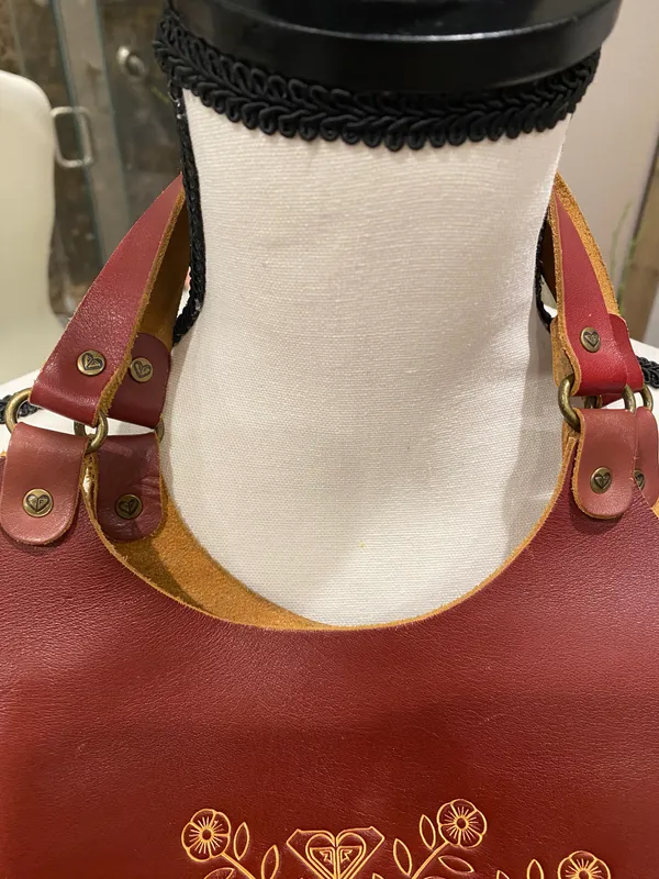Roxy Quicksilver Leather Handbag Tote Purse - Image 5