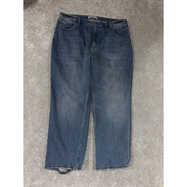 Abercrombie & Fitch High Rise Jeans - Blue - Image 2