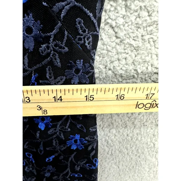 Lauren Ralph‎ Lauren Blue Floral Embroidered Sheath Dress Size 2P Wedding Guest - Image 6