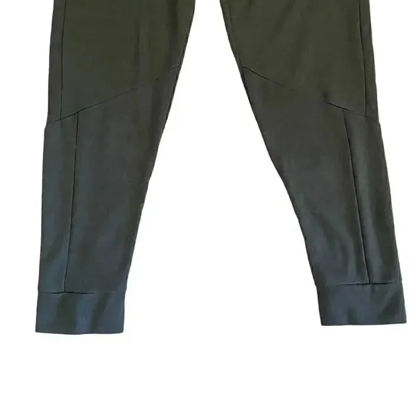 Zara Men Drawstring Green Jogger Track Athletic High Rise Pants SZ M #1283 - Image 3