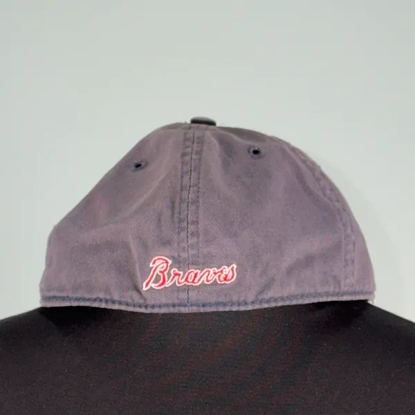 The Franchise Vintage Y2K Atlanta Braves Fitted Baseball Cap Size Small - Image 4