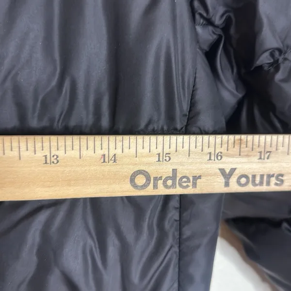 The North Face Metropolis III 550 Down Long Quilt Coat‎ Parka Black Size XS cozy - Image 8