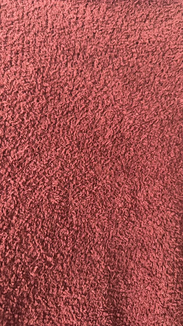 Fuzzy Red Urban Outfitters Turtleneck - Image 2