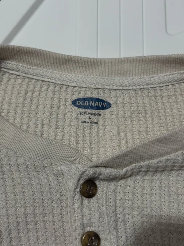 Old Navy Waffle Knit Long Sleeve - Image 3