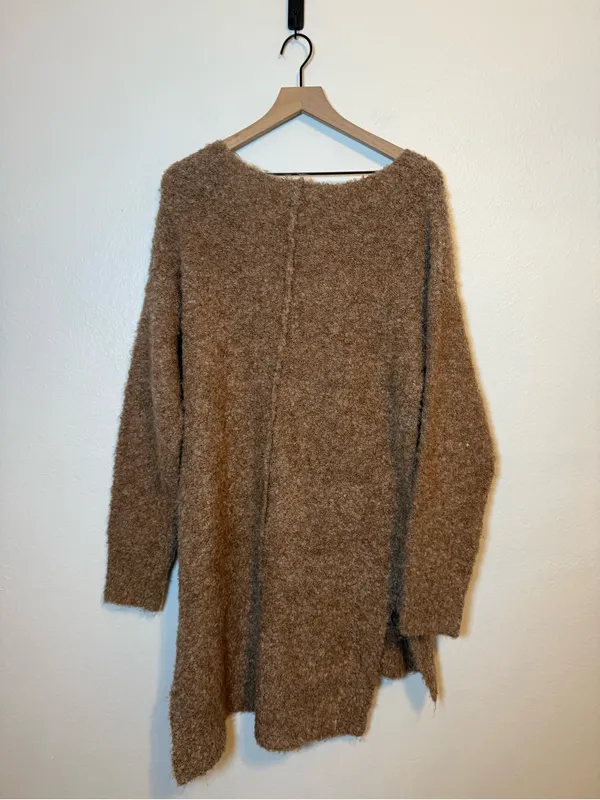 POL Slouchy Oversized V-neck Sweater - Image 5