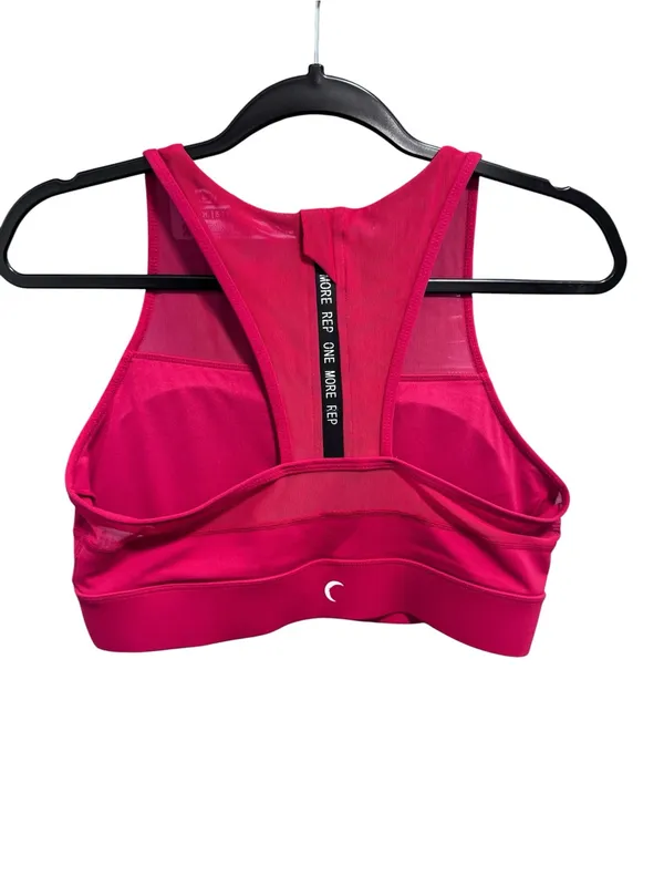 ZYIA ACTIVE RED All Star Mesh-Detail Sports Bra - Image 6