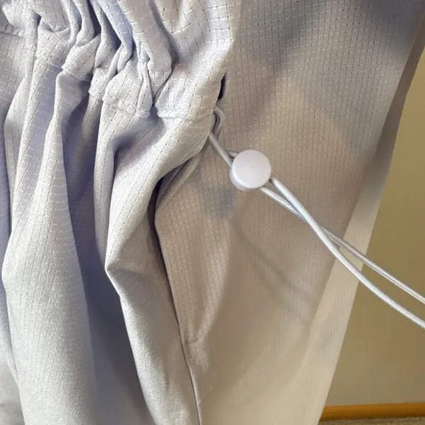 Lululemon Womens WovenAir‎ Snap Button Front Dress Size 4 Heathered Pastel Blue - Image 10