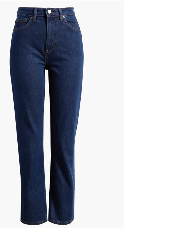 NWT $178 Reformation Jax High Waist Straight Leg Jeans 28, SENECA - Image 6
