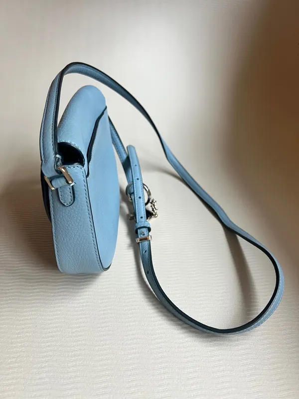 Kate Spade New York Leila Mini Flap Crossbody in Light Blue NWOT - Image 5