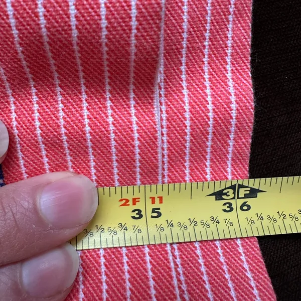 Red White Retro Gingham Checkered Lace Sleeveless Wing Hand Made Dress Sz S - Image 15