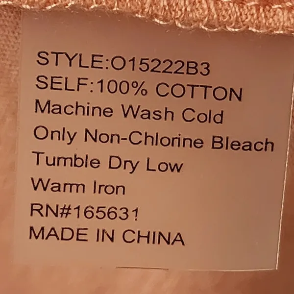 Johnny Was Calme Night and Day Peach & gray Tank & Shorts Set - worn once -flaw - Image 11