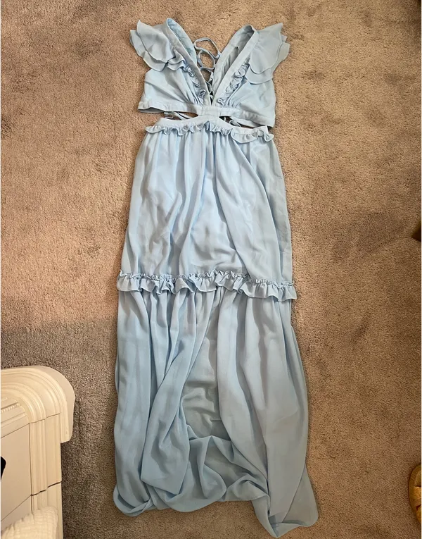 Dress Day Maxi Dress Blue - Image 2