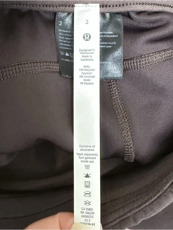 Lululemon Sequoia Brown Softstreme Straight Drapey Leg Elastic Waisted Pants 2 - Image 8