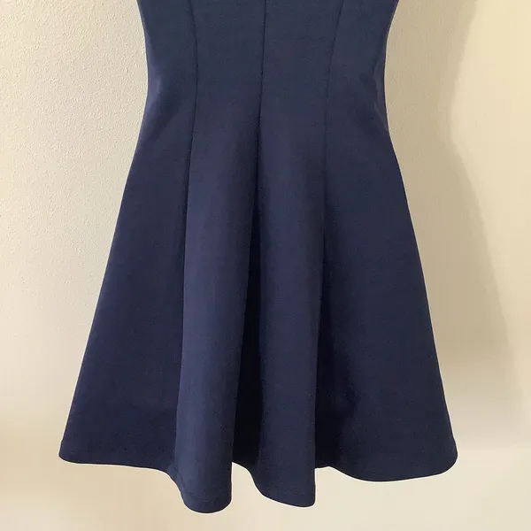 City Studio Navy Lace Detail‎ Going Out Date Night Formal Stretch Dress Small - Image 7