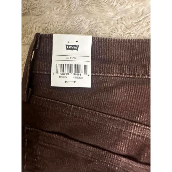 Levi's vintage-inspired button-fly Wedgie Straight corduroy pants Size 28x28 - Image 11