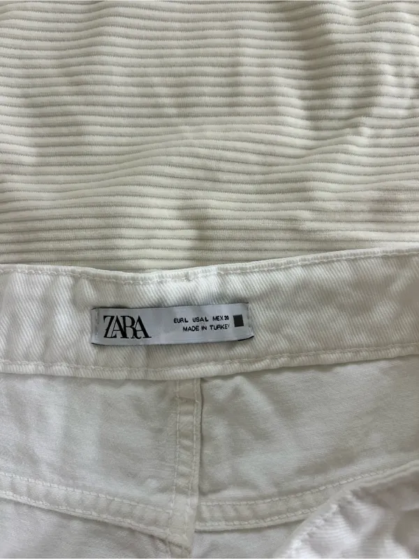 White High-Rise Button-Front Women’s Skort - Image 5